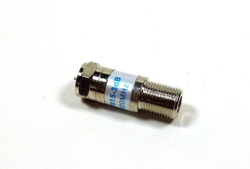Philmore Phillmore 3 dB Coax Cable TV Signal Attenuator Pad; 42-103 - Image 1